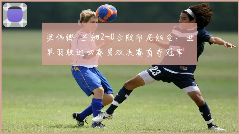 梁伟铿_王昶2-0击败印尼组合，世界羽联巡回赛男双决赛首夺冠军